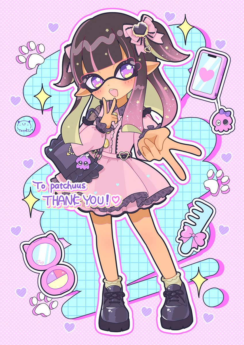 patchuus's tweet image. if anyone’s looking to commission cute art of their splatoon character, please consider my favorite artist @Tasuki6918!!
they don’t normally do splatoon but they still put so much care into their art!!
they also have a skeb!!
skeb.jp/@Tasuki6918