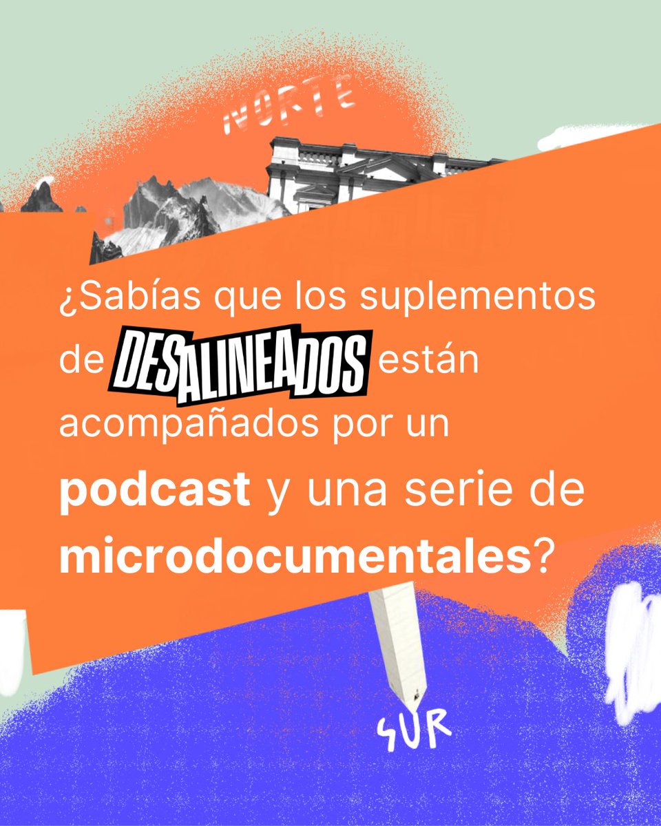 ElDiploConoSur's tweet image. Desalineados. Debates desde el sur global es un suplemento mensual de Le Monde diplomatique que acompaña nuestras ediciones impresa y digital  desde enero de 2025. 

Es, también, un podcast en alianza con @futurockok y una serie de microdocumentales coproducidos con @somoscorta.…