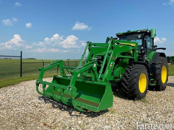 FarmsPrairies's tweet image. 2022 John Deere 7R 250 👇
MFWD with suspension, guidance ready, loader, 50K transmission, wide tire width, active command steering, 5 hydraulics, and much more, listed by @Brandt_AG.
farms.com/used-farm-equi…
#JohnDeere