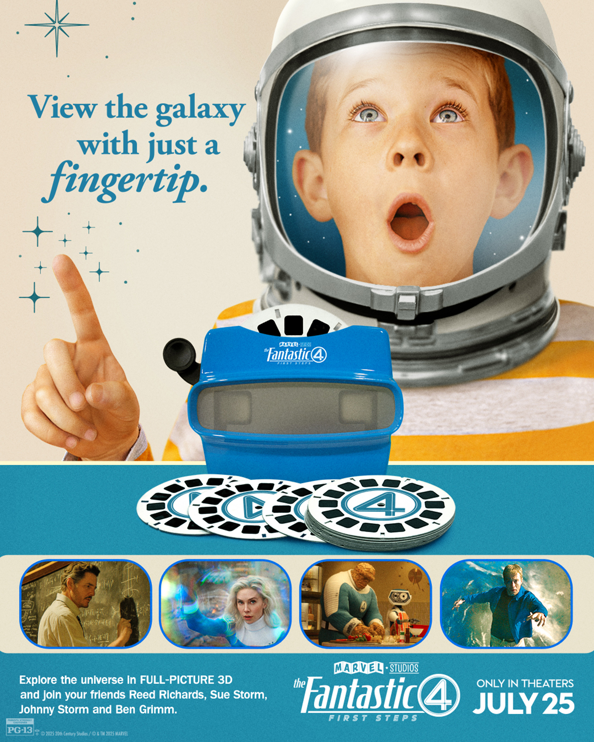 Creatieve posters van Fantastic Four First Steps 