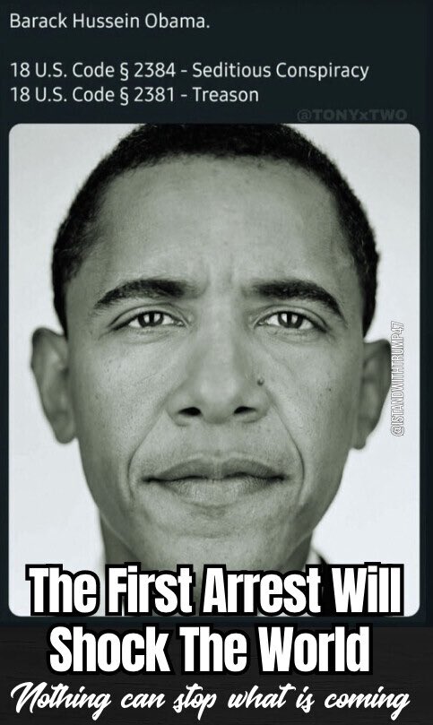 💥🔥This is looking more and more like REAL LIFE SHORTLY since Tulsi referred Obama to The DOJ.🔥💥