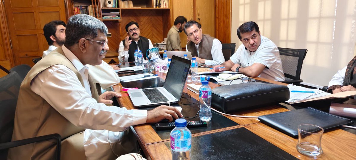 HealthDepartme5's tweet image. Health Minister Balochistan Bakht Muhammad Kakar chaired a key meeting to improve governance at Bolan Medical Complex Hospital Quetta, focusing on administrative reforms and better service delivery
@bakhtkakar43 @BBhuttoZardari @PakSarfrazbugti