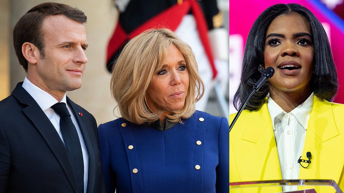 SaharaReporters's tweet image. French President Macron Sues U.S. Influencer Candace Owens Over Claims First Lady Was Born Male | Sahara Reporters bit.ly/415YnGl