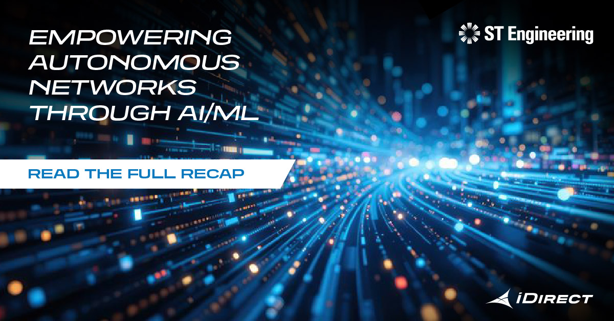 In our latest blog, we recap a dynamic discussion with industry leaders from <a href="/Azure/">Microsoft Azure</a>, <a href="/SpeedcastGlobal/">Speedcast</a>, <a href="/Novaspace_/">Novaspace</a>, and more on what’s next for intelligent satellite networks.

Read the insights: bit.ly/3IiBlFR

#STEngineering