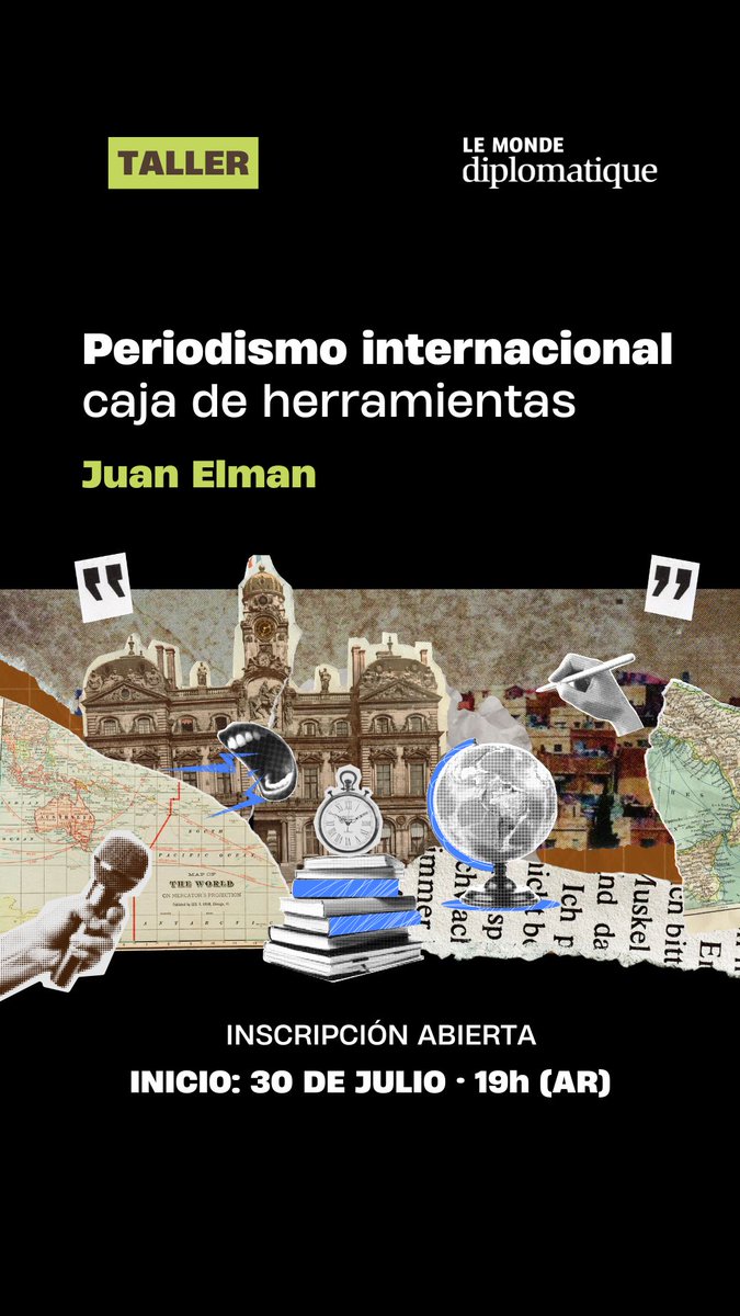 ElDiploConoSur's tweet image. #Taller | Periodismo internacional. Caja de herramientas

Jon Lee Anderson fue uno de los tantos invitados al último taller de periodismo internacional dictado por @juan_elman .

En esta nueva edición, cada encuentro contará con la participación de un especialista que compartirá…