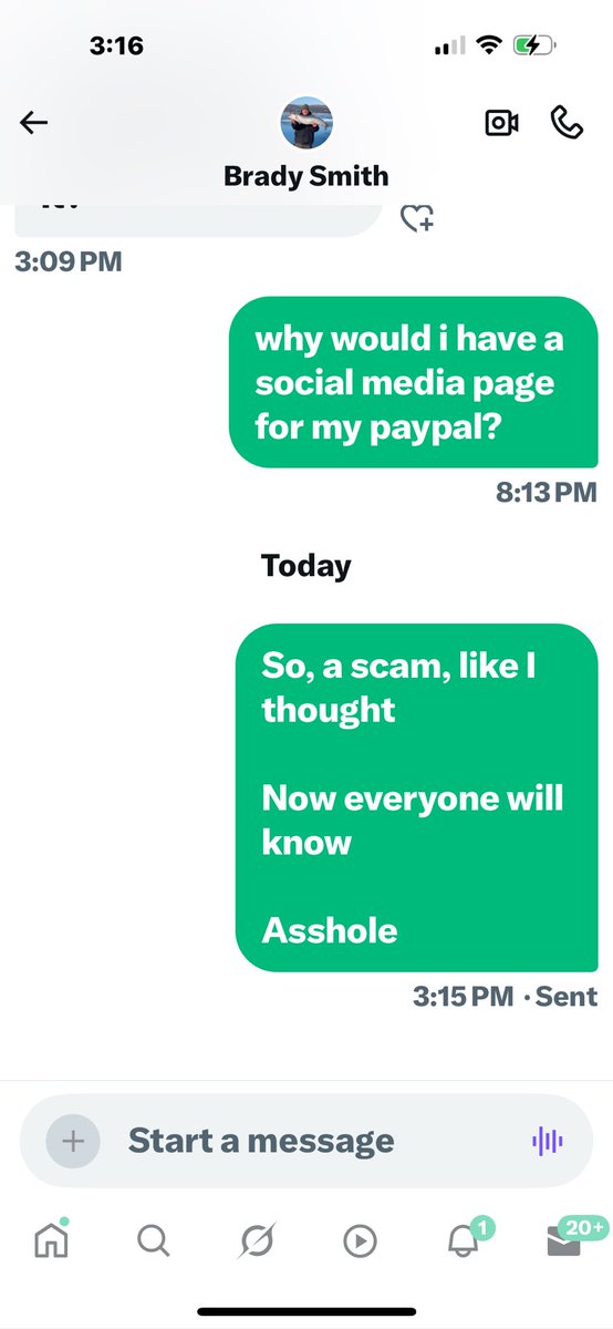 πΊπΈ TheKitty πΊπΈ (@zerodarkkitty) on Twitter photo HEADS UP FAM
Caught ANOTHER SCAMMER
And Patriots are following it
<a href="/BradySmith145/">Brady Smith</a>
Report and block
πΎπΊπΈ HEADS UP FAM
Caught ANOTHER SCAMMER
And Patriots are following it
<a href="/BradySmith145/">Brady Smith</a>
Report and block
πΎπΊπΈ