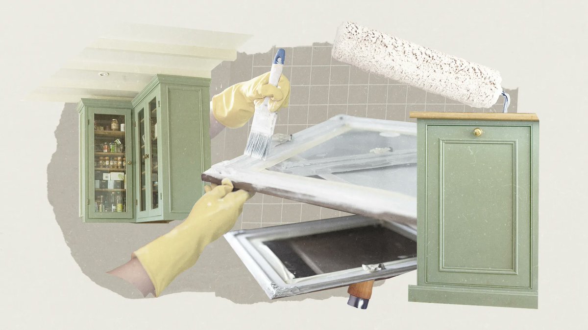 This easy, step-by-step tutorial will make kitchen cabinet painting a breeze. architecturaldigest.com/story/how-to-p…