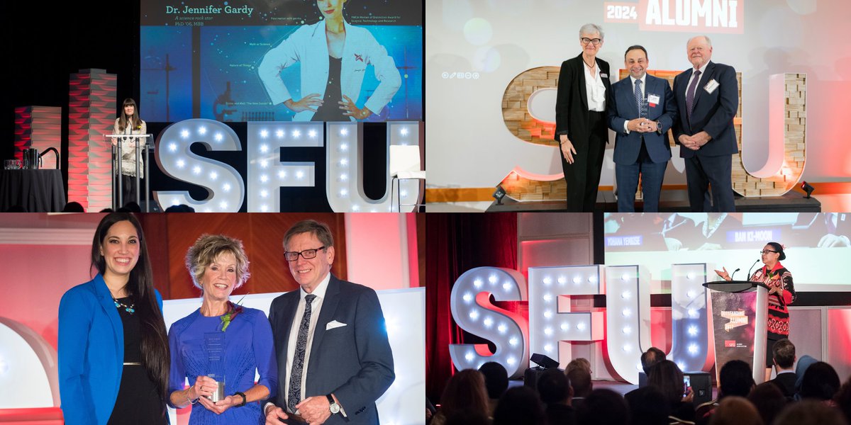 SFUalumni's tweet image. Lifetime Achievement Award, Rising Star Award, Visionary Award, Spirit of Service Award, and Legacy Award鈥攍earn about the new #SFU Outstanding Alumni Award categories.聽ow.ly/AVfW50WkBTa