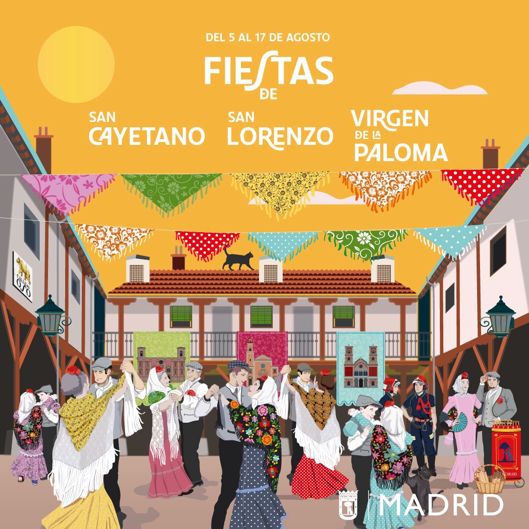 Las fiestas de #SanCayetano #SanLorenzo y La Virgen de #LaPaloma ya tienen programa y cartel para el 2025.

ℹ️ diario.madrid.es/blog/notas-de-…