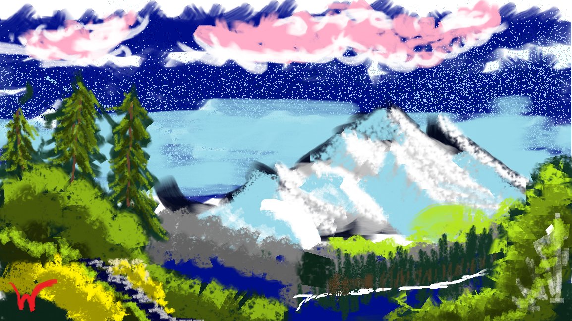 WillyLo's tweet image. Painting in MS Paint while following Bob Ross? We are live and still going! Come hang out, and let's have some happy little accidents together!
twitch.tv/willylo