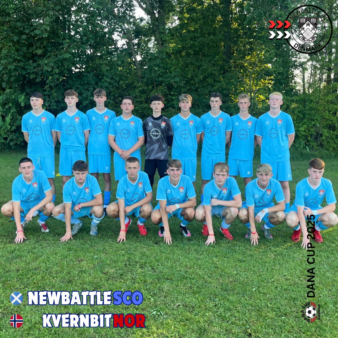 Tonight’s result makes us group winners with 3/3 wins, 13 goals scored &amp; 1 conceded in the group stage!

In 19 years this is our 11th time winning the group. 

Tomorrow we play Imås-Jerv at 08.35am at FREM pitch 27 in the knockouts.

#danacup