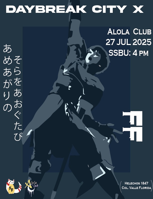 Daybreak City X 🌑

Nos vemos este domingo para un Smash del bueno 😎

📆 Domingo 27 de Julio
🎮 SSBU 
⏰ 4pm 
 📍Helechos 1847, Villa Florida, 64810 Monterrey

#WeAreFortune 🀄

#ssbu #SmashBros #MTY

📝 Registro abierto⬇️