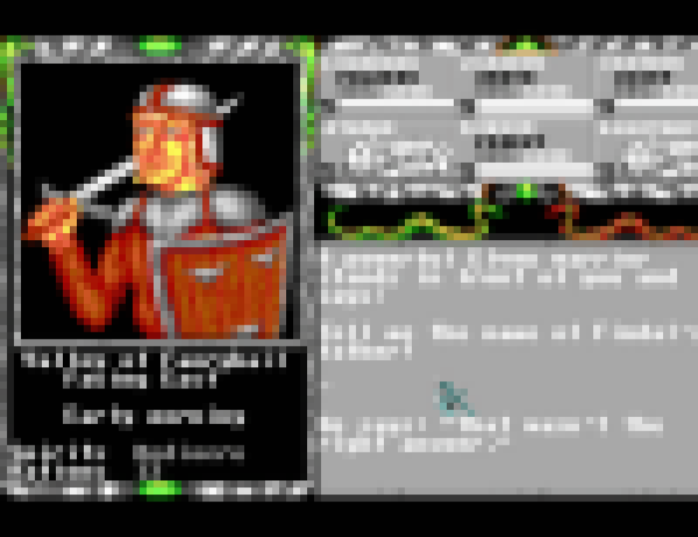 exquizitelyCOM's tweet image. PC Game from 1990. Pixelated by 15% --- who is old enough to recognize it? I played it many times, yet never got far. Need to revisit one day...