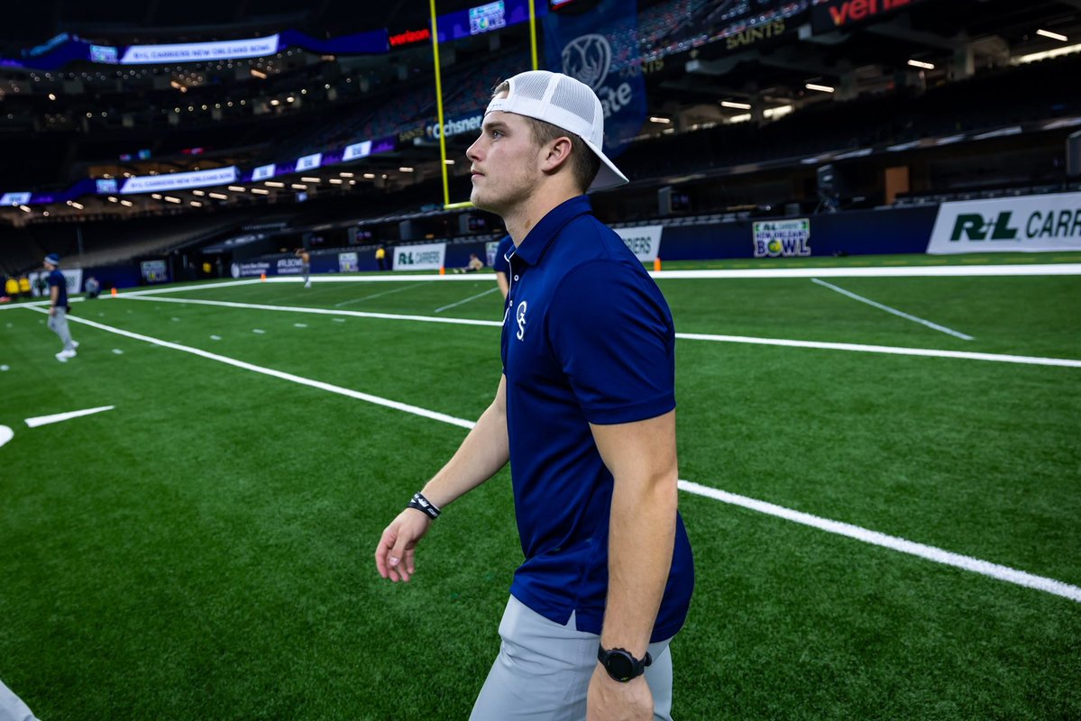 DavidDallas323's tweet image. Honored to announce that I’ll be starting my coaching journey at Georgia Southern University!
Even more grateful to begin this new season of life with my wife by my side after our wedding this Saturday!
We couldn’t be more thrilled for what’s next! Lord Jesus lead the way!