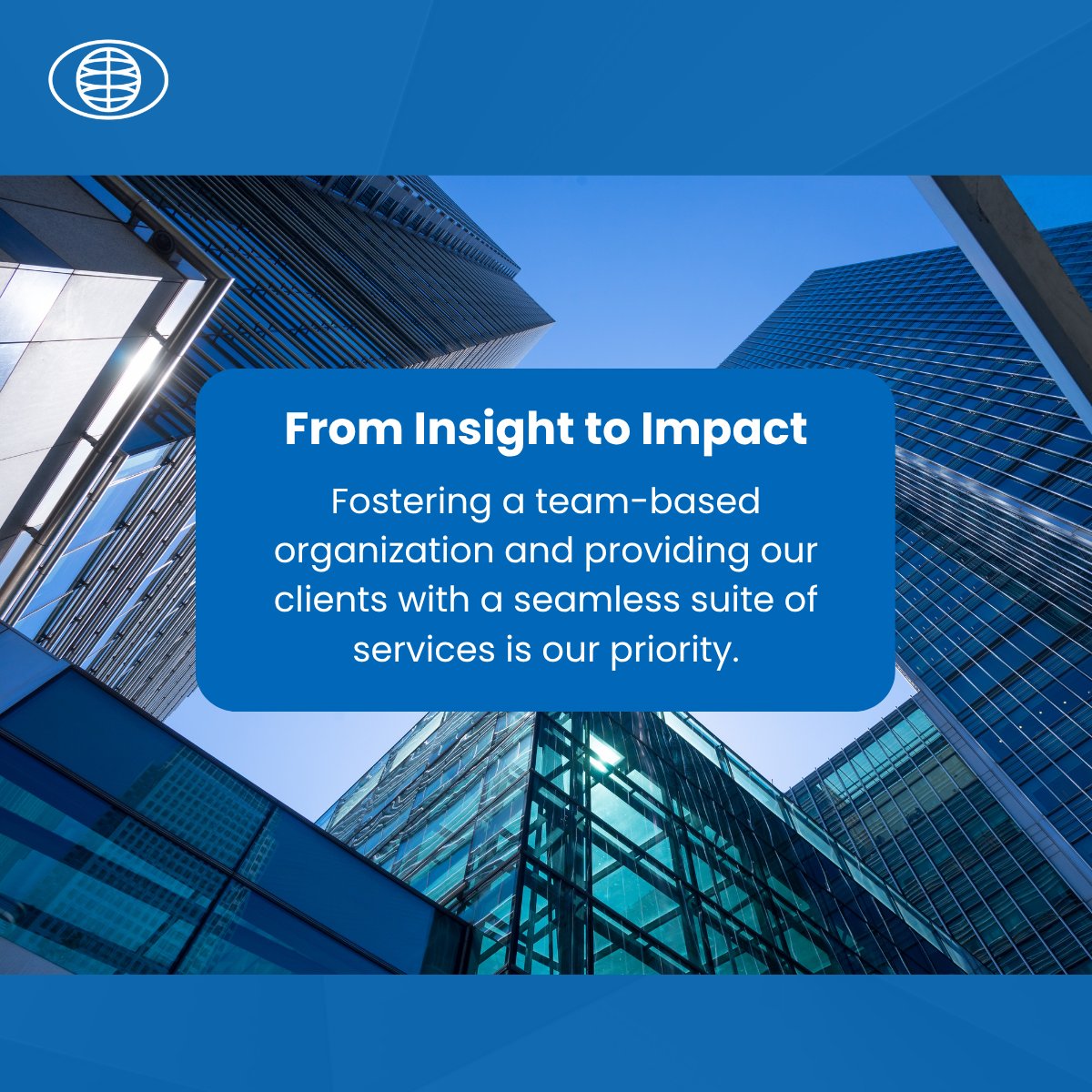We commit to providing the most appropriate expertise from our team to best serve your needs. 

Learn more: globalpublicaffairs.ca/company-history