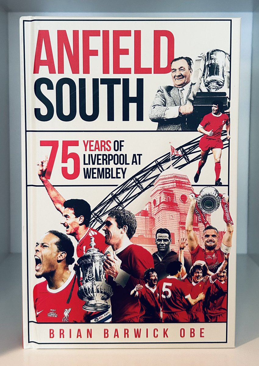 SoccerBooksLtd's tweet image. *OUT NOW*
Brimming with big names, big occasions & strong storylines #Anfield South charts #Liverpool's special relationship with #WembleyStadium. By former broadcasting & sport executive Brian Barwick OBE⚽️📕👇
soccer-books.co.uk/collections/ne…
@PitchPublishing #LFC #LiverpoolFC #PL #YNWA