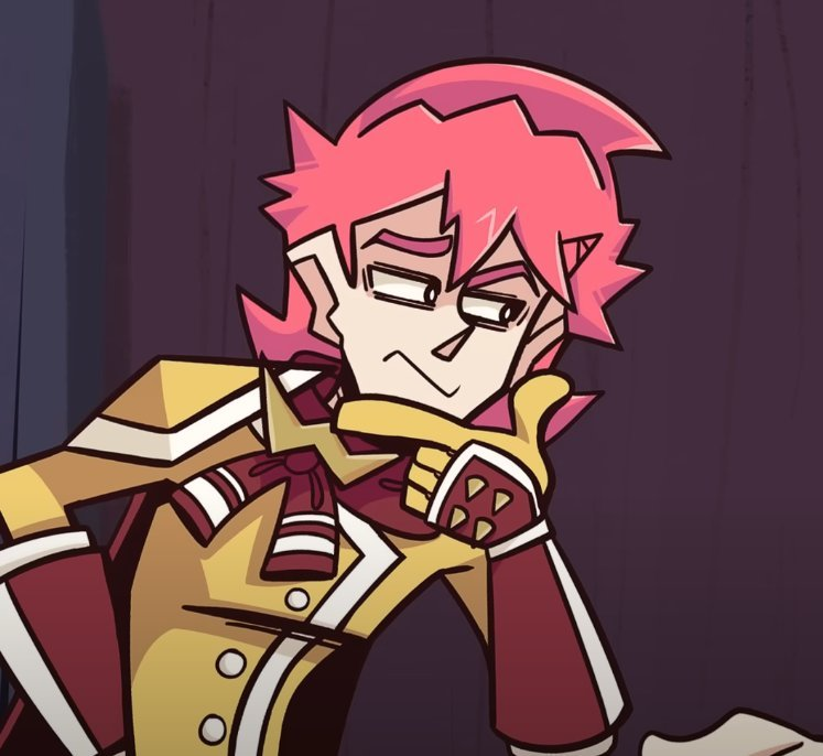 Gi0vanniP0tage's tweet image. "Nope, my bloods red lady! At least...It was last time...Wait my blood is red right? Wait am I colorblind?"