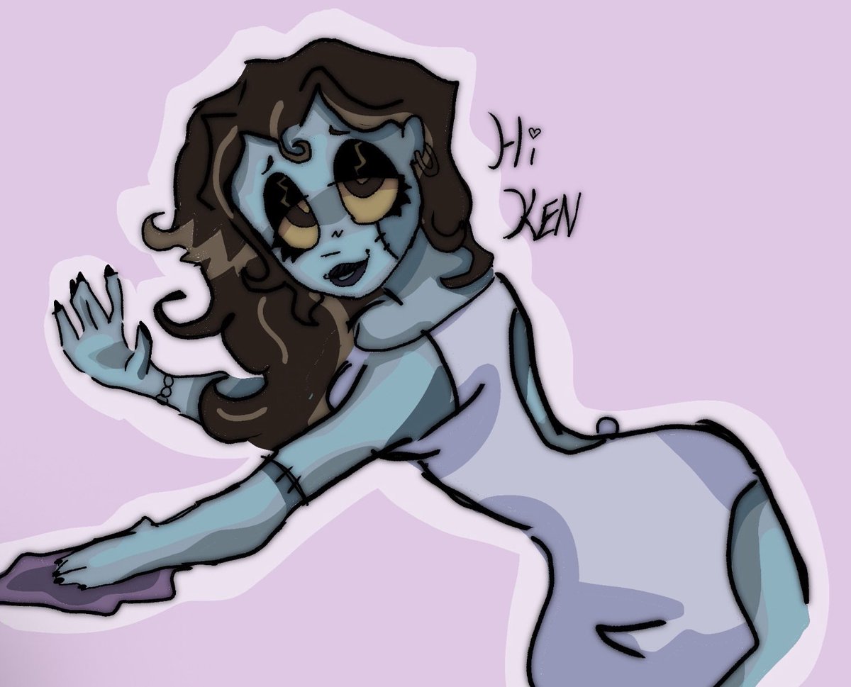 lemonswall's tweet image. Oohhh selfshippinh ooghuhh all I do most the time is make my self ships look like me OOOHHHHJGHH I ❤️ Ken. She’s a little cleaning lady she’s also secretly human idk how
Her name is Sophia which is crazy cause that’s my name wow #TheGaslightDistrict #KenTheButcher #selfship