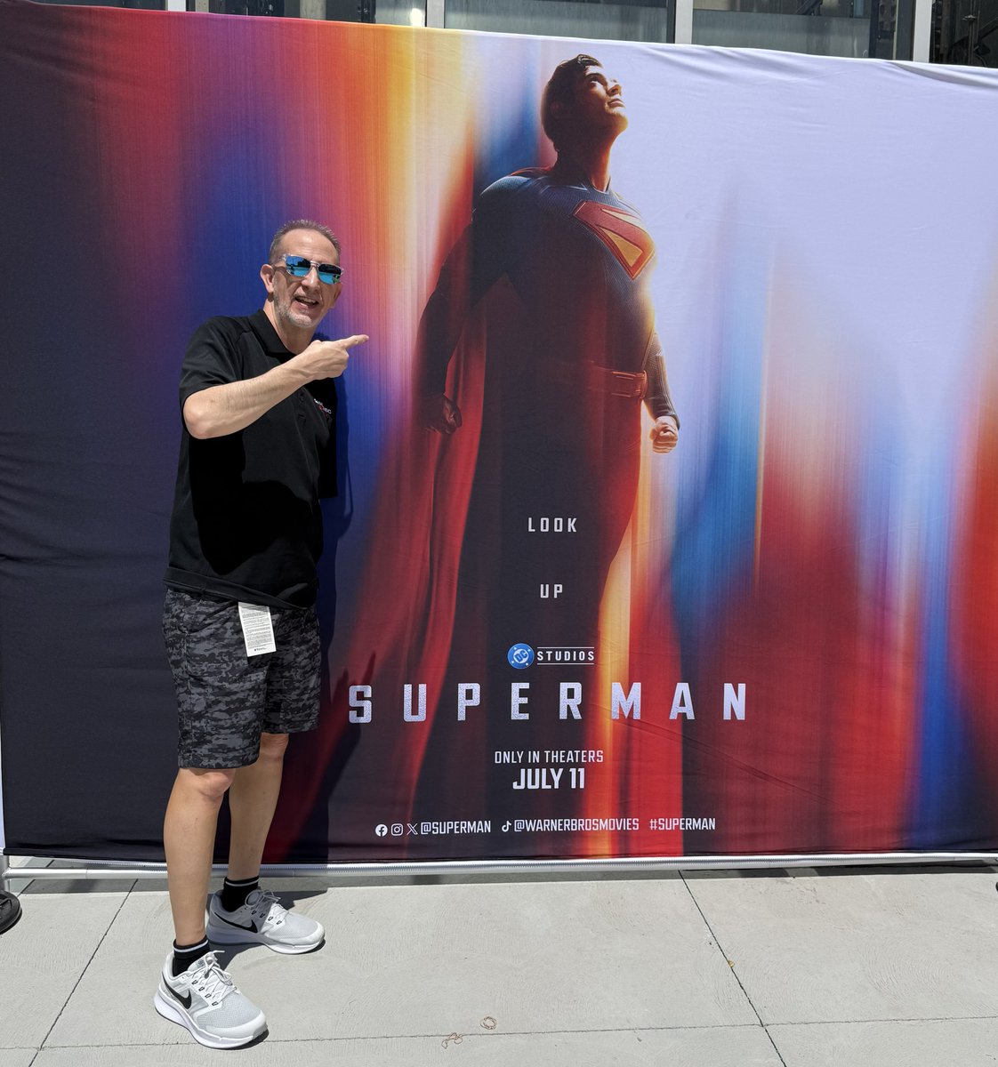 TheKennyRoda's tweet image. #Superman night at the ballpark. @CleGuardians... aka...#Metropolis Meteors vs @Orioles. #LookUp