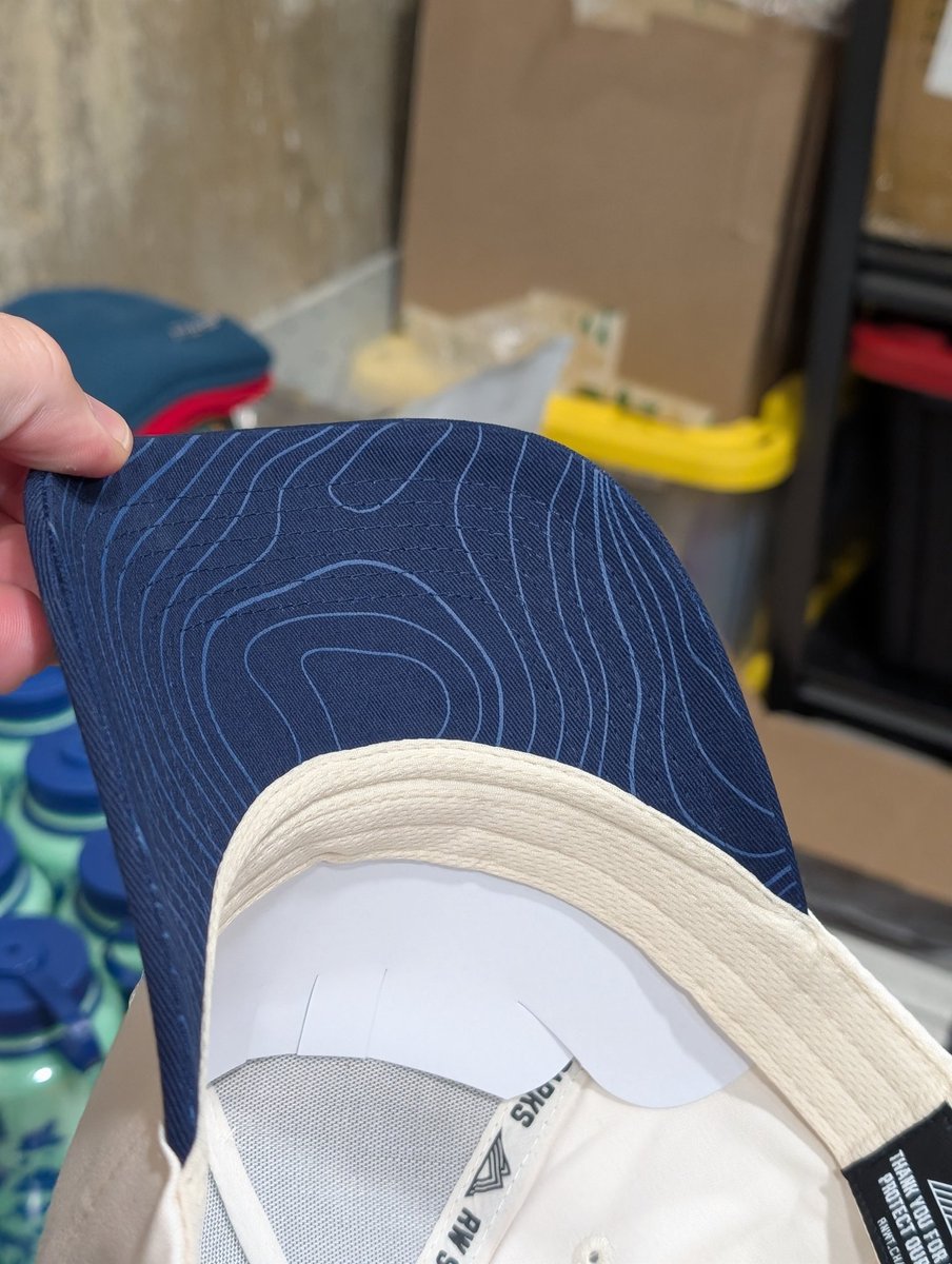 TIL when you print a topo on the underside of a bill, it's amazing. 🔥⚡