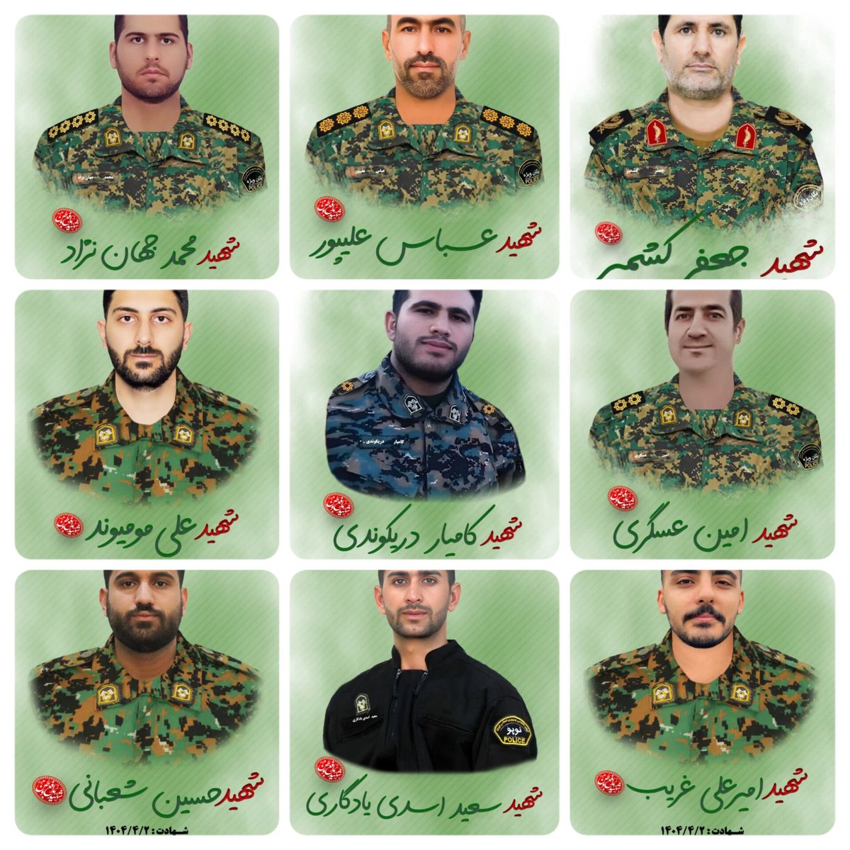 i_mousavii's tweet image. فرماندهها رفتن، ملت اشک ریخت، فریاد شد، تیتر شد...
اما شهدای فراجا؟ نه اسمی، نه عکسی، نه صدایی!
مگه اونا تو این خاک شهید نشدن؟
مگه جونشون کمارزشتر بود؟
#ریت✅
#شهدای_فراجا
#جنگ_۱۲روزه