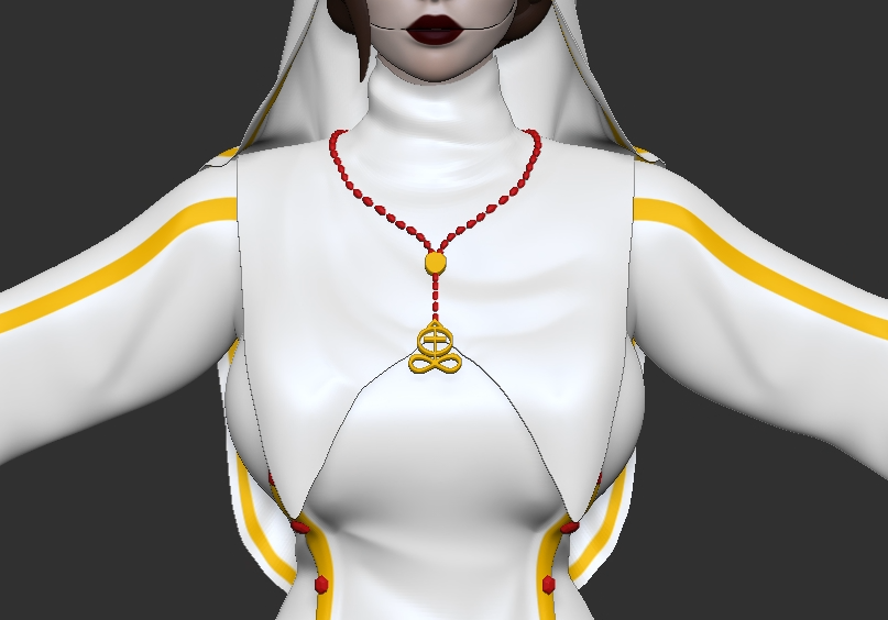 Shoppers soon our 2.0 Update to our 3D model will be done! Our eerie doll here will have 4 new outfits, a updated outfit and pretty new eyes!👁️(a small peek at one of the sets!)  
 
Then there will be plans for later about bringing our beloved ghost to the 3D world too! #Vtuber