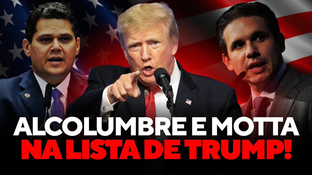 guikilter's tweet image. Trump coloca Hugo Motta e Alcolumbre na MIRA! Possíveis sanções aos chefes do Congresso por travarem pautas e protegerem abusos no Brasil. O recado é claro: quem protege tirania, paga o preço. 🇺🇸🇧🇷
Assista e entenda o que está acontecendo 👇
youtu.be/_Hh_fVo3zyU?si…