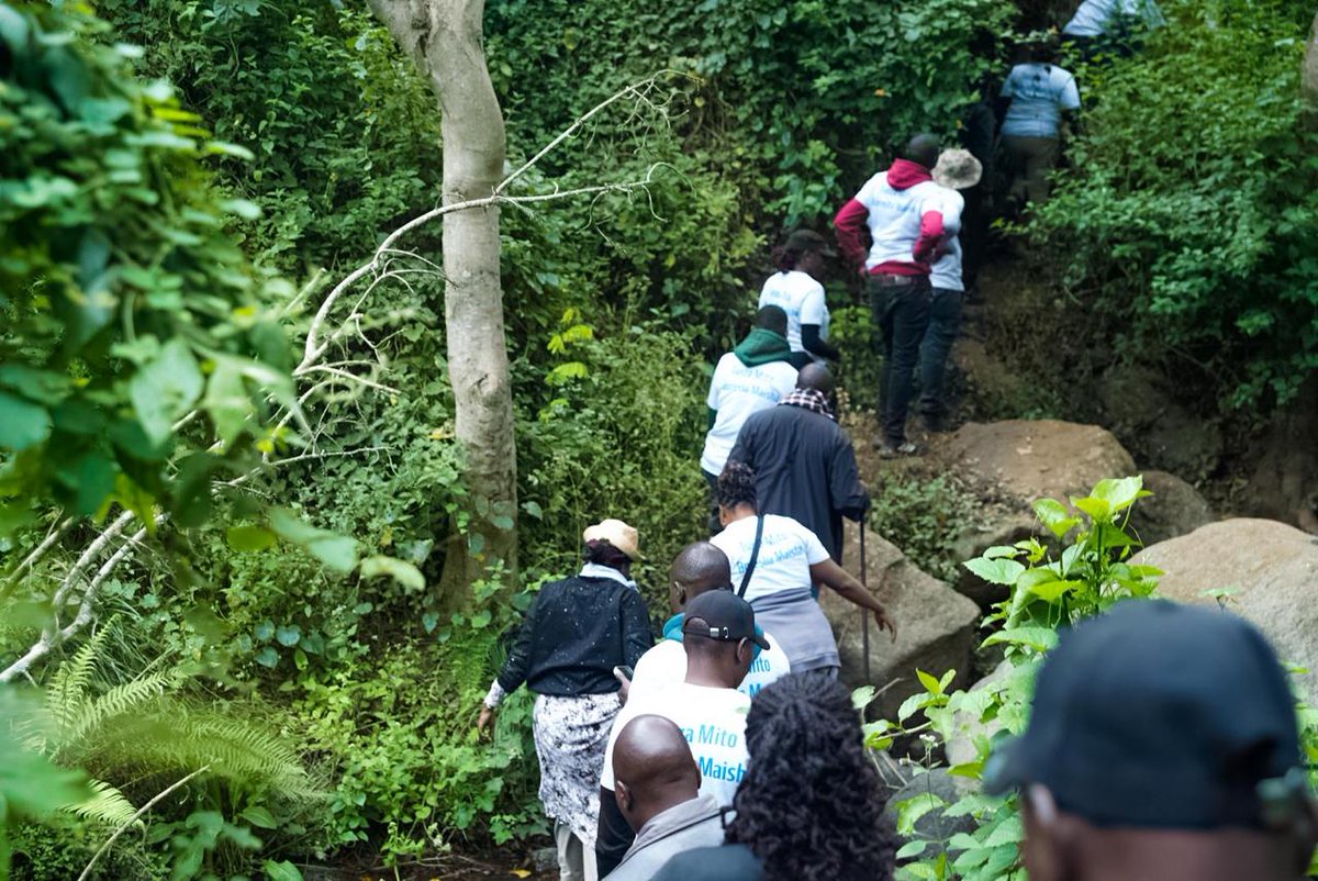jaonduto's tweet image. Protecting the catchment for water doesn&apos;t come from the tap.

The 4th edition of #journeyofwaters commenced in Tanzania at River Kimengelia .
Walking to give the rivers voices and protect our abundant natural resource
#tunzamitoboreshamaisha 
#voices4rivers 
@kiolijohn