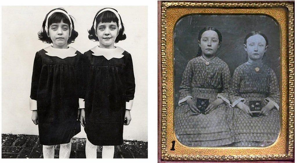 BruceConspiracy's tweet image. I have a belief about what happens after death, but stories like these leave me puzzled.
In 1957, Joanna Pollock, 11, and Jacqueline Pollock, 6, were sisters living with their parents, John and Florence Pollock, in Hexham, England. The family ran a milk delivery business and led…