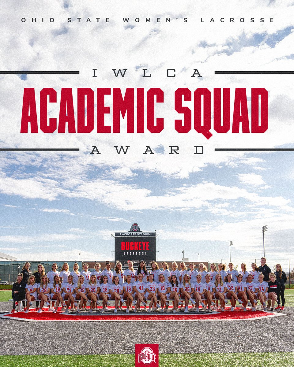OhioStateWLAX's tweet image. The Buckeyes earned @IWLCA Academic Squad accolades and 1️⃣7️⃣ were named to the Academic Honor Roll👏
📰 bit.ly/3GX70fF
#GoBucks