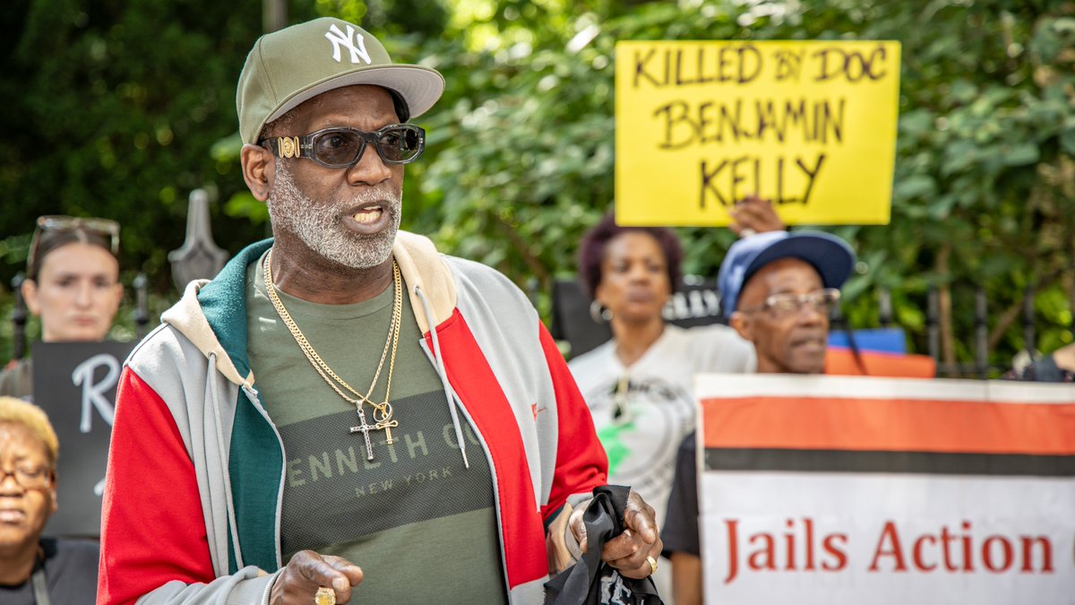 nycpa's tweet image. We gathered yesterday in the wake of Christian Collado's death in DOC custody—only for another New Yorker, Edwin Quispe, to die on Rikers Island that very morning.
It can never become routine, normal, or acceptable for people to die in the city’s care and custody.