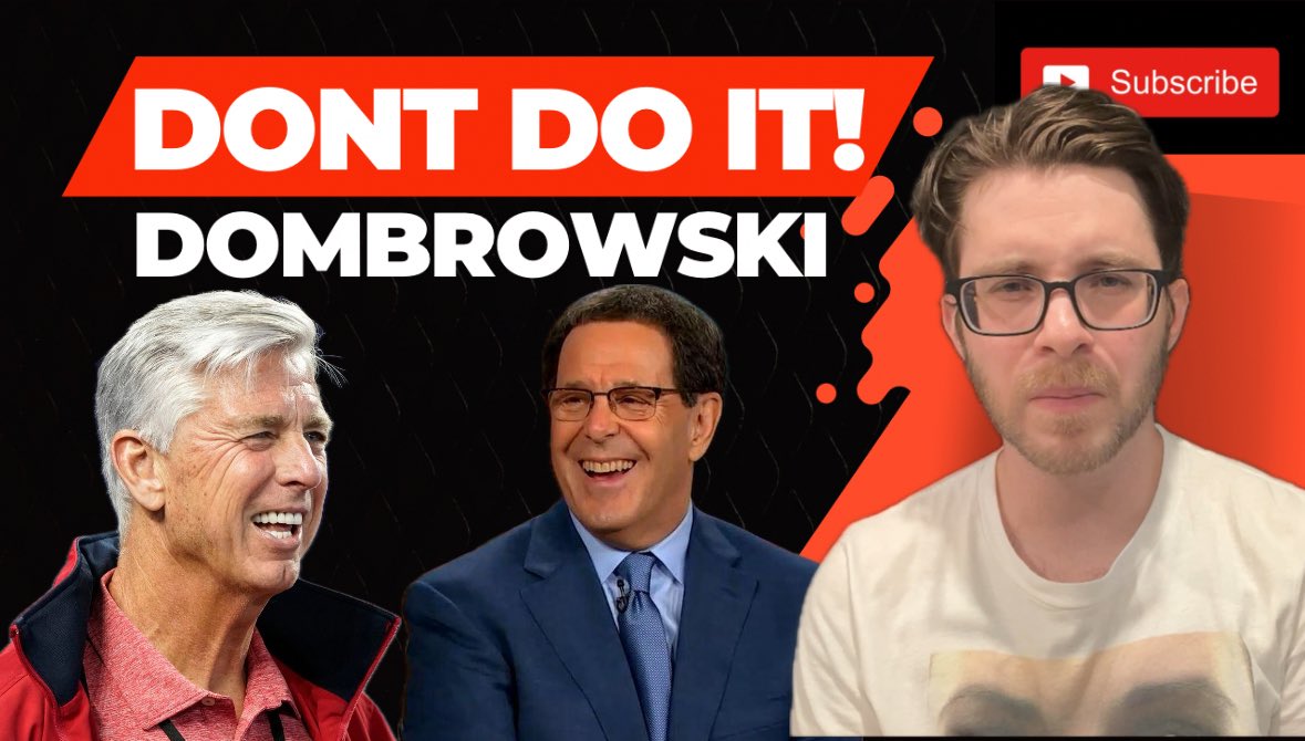 Pat_Egan's tweet image. I’m begging you Dombrowski, DONT. DO. IT.
youtu.be/cGBuypYdvsU?si…