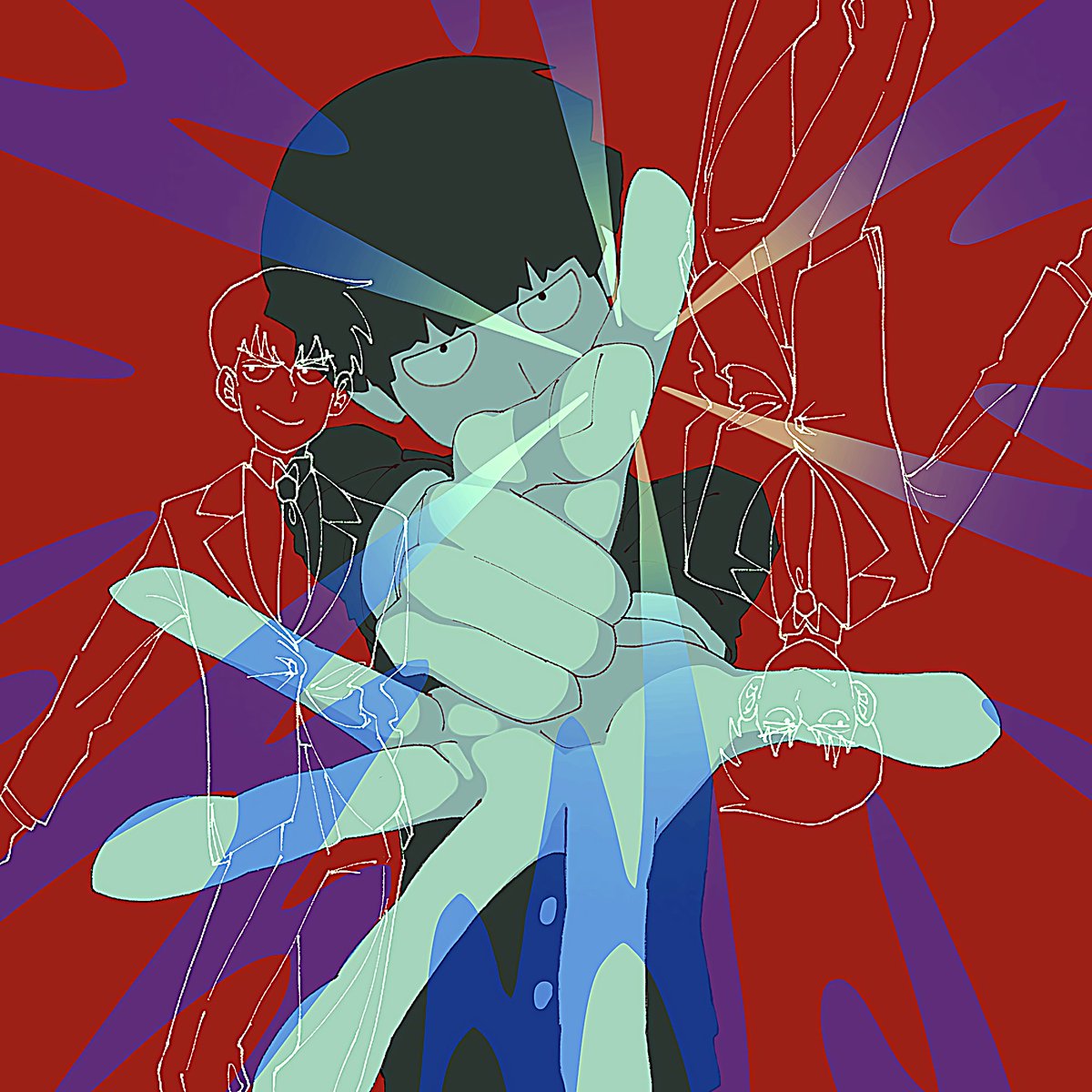 ZellDotCom's tweet image. Bringing this piece back cuz I still like it
#mp100 #mobpsycho100