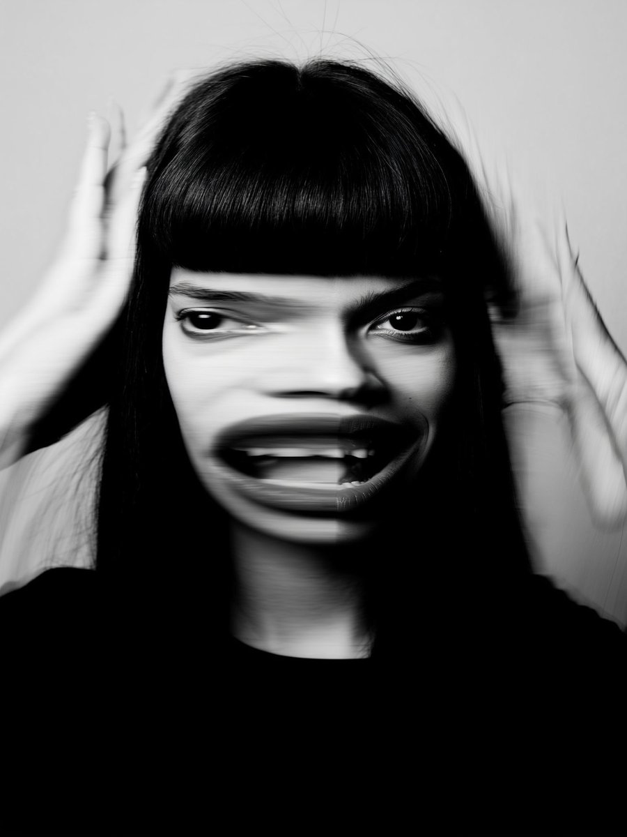 FakeDreamsAI's tweet image. My thoughts don’t always load correctly.

Made with @higgsfield_ai STEAL + Chrome Browser Extension

Copy any look. Any vibe. Any pic. Instantly.

#VisualGlitch #DistortedPerception #Surrealism #HiggsfieldSoul #higgsfield