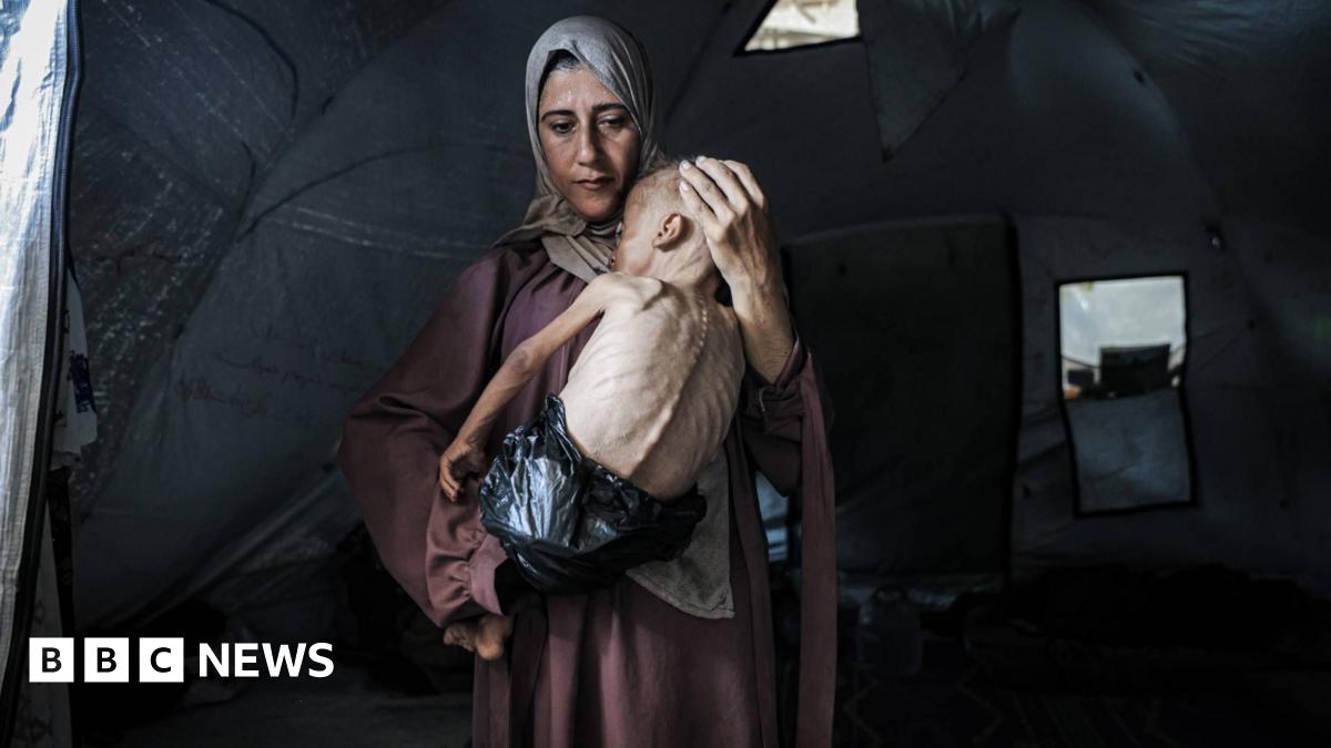 More than 100 aid agencies warn that "mass starvation" is spreading across Gaza, accusing Israel of not allowing food inside the Strip to be distributed. bbc.in/4lJwBYJ