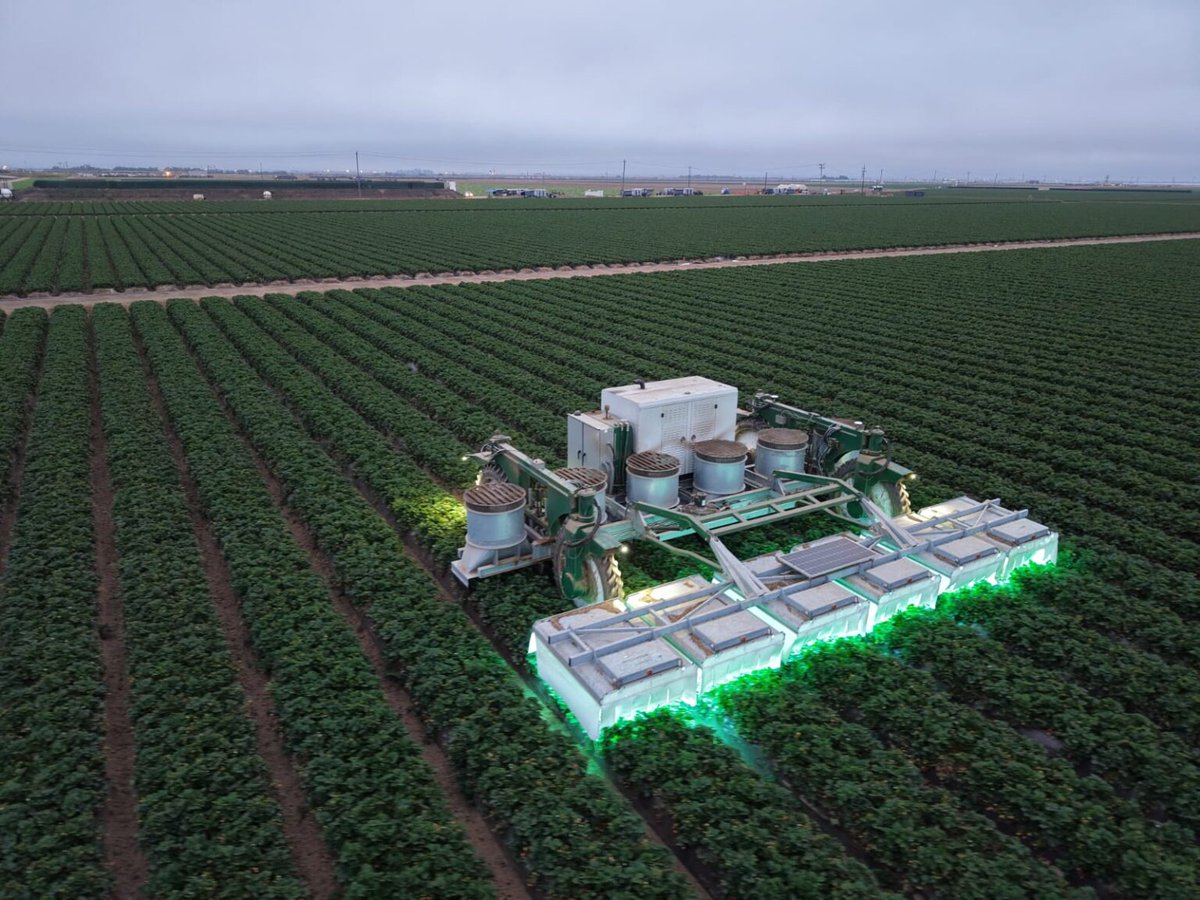We <a href="/VersionOneVC/">Version One Ventures</a> have invested in our first agtech startup, leading the seed round of <a href="/tricrobotics/">TRIC Robotics</a> which builds huge farming robots that use UV light to replace chemical pesticides! Look how beautiful Luna is!