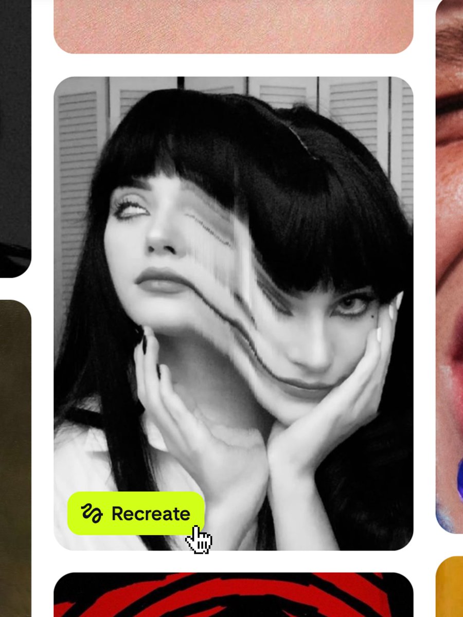 FakeDreamsAI's tweet image. My thoughts don’t always load correctly.

Made with @higgsfield_ai STEAL + Chrome Browser Extension

Copy any look. Any vibe. Any pic. Instantly.

#VisualGlitch #DistortedPerception #Surrealism #HiggsfieldSoul #higgsfield