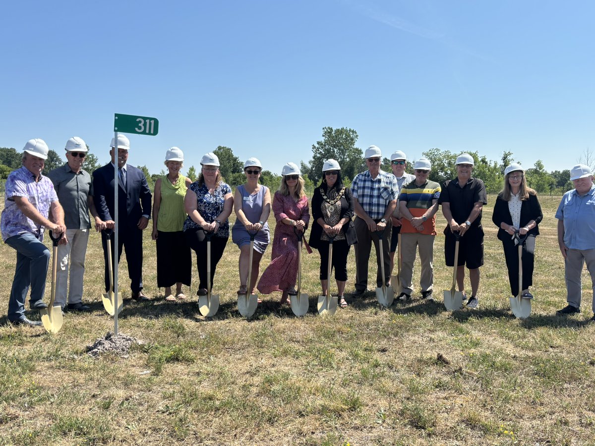 Today marks a major milestone as we officially break ground on an affordable housing project in Dunnville. This initiative, made possible through strong community partnerships, will offer safe, affordable housing with program &amp; child-care space. Details: ow.ly/bxx650Wuhkf