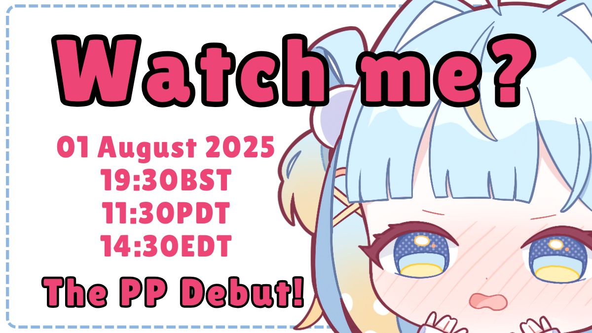 PennyPuffball's tweet image. ✩°。🩵 OPEN WATCHALONG INVITE 🩵✩°。
DEBUT 1 AUG 19:30BST / 11:30PDT / 14:30EDT
👉👈W-would any cuties, friends and mutuals like to do a Watchalong of my debut? Please DM me for details!
【❤️/🔁 appreciated】