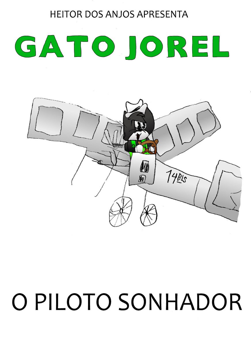 HeitorFull's tweet image. Gato Jorel: O Piloto Sonhador já disponível na WebToon e na Devianart em três idiomas (Português, Inglês e Espanhol)