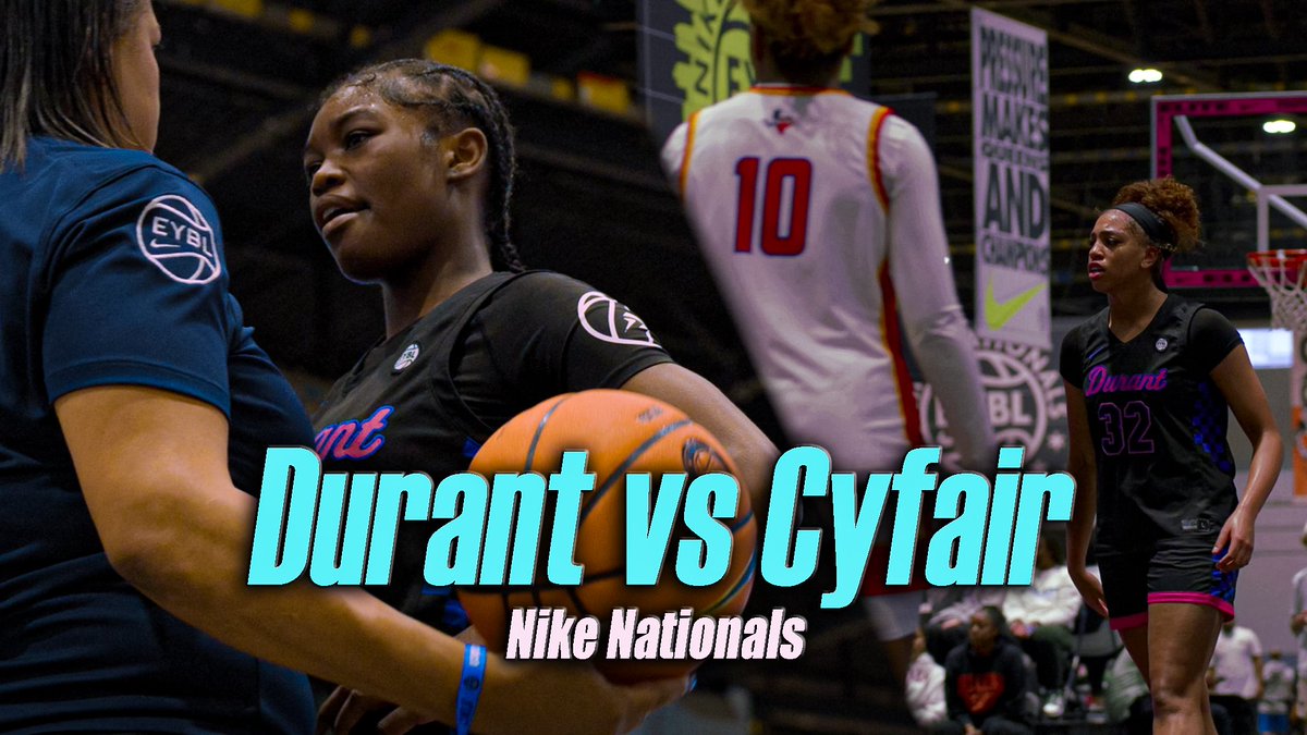 Kenya Latham (@legitbuck) on Twitter photo Team Durant vs Cyfair 17u Eybl | Nike Nationals '25
<a href="/BanksJezelle/">Jezelle “GG” Banks</a> <a href="/teamdurantgirls/">Team Durant Girls</a> <a href="/NikeGirlsEYBL/">Nike Girls EYBL</a> <a href="/Jeminimitchell/">Jemini Mitchell</a> <a href="/DudleyTamika/">Tamika Dudley</a> <a href="/AmbrosiaCole11/">🛸Ambrosia (Bro Bro) Cole 🪐</a> <a href="/CFEliteSports/">CyFair Elite Sports</a>
youtu.be/I7UqjEZO1D0?fe… Team Durant vs Cyfair 17u Eybl | Nike Nationals '25
<a href="/BanksJezelle/">Jezelle “GG” Banks</a> <a href="/teamdurantgirls/">Team Durant Girls</a> <a href="/NikeGirlsEYBL/">Nike Girls EYBL</a> <a href="/Jeminimitchell/">Jemini Mitchell</a> <a href="/DudleyTamika/">Tamika Dudley</a> <a href="/AmbrosiaCole11/">🛸Ambrosia (Bro Bro) Cole 🪐</a> <a href="/CFEliteSports/">CyFair Elite Sports</a>
youtu.be/I7UqjEZO1D0?fe…