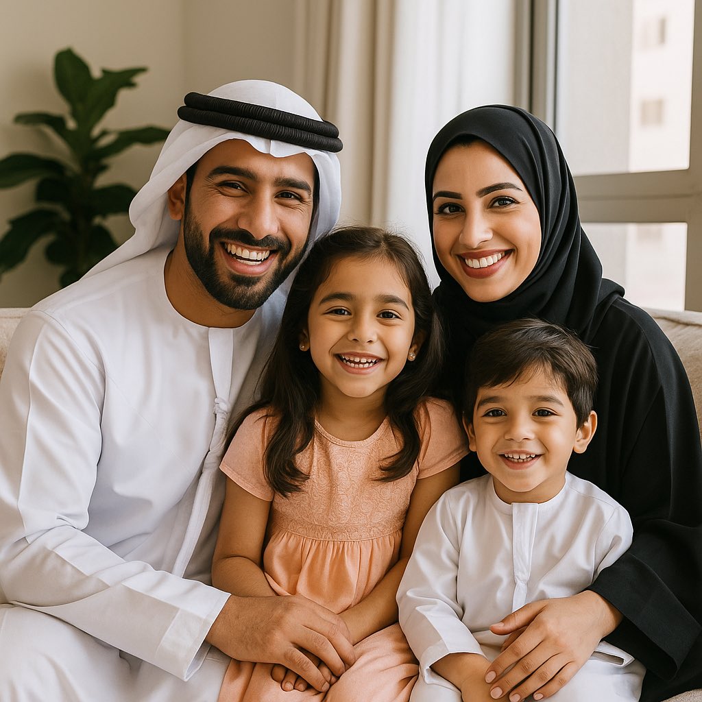 m_auh80's tweet image. حين تُذكر الإمارات في المحافل الدولية كنموذج للتنمية، فإن ما لا يُقال أحياناً هو أن السر يكمن في “البيت”. بيت إماراتي محصّن، متماسك، مؤمن بدولته، ومُحاط برعاية قيادته. هكذا تُبنى الأمم: من الداخل، من دفء العائلة، من حضن الوطن.