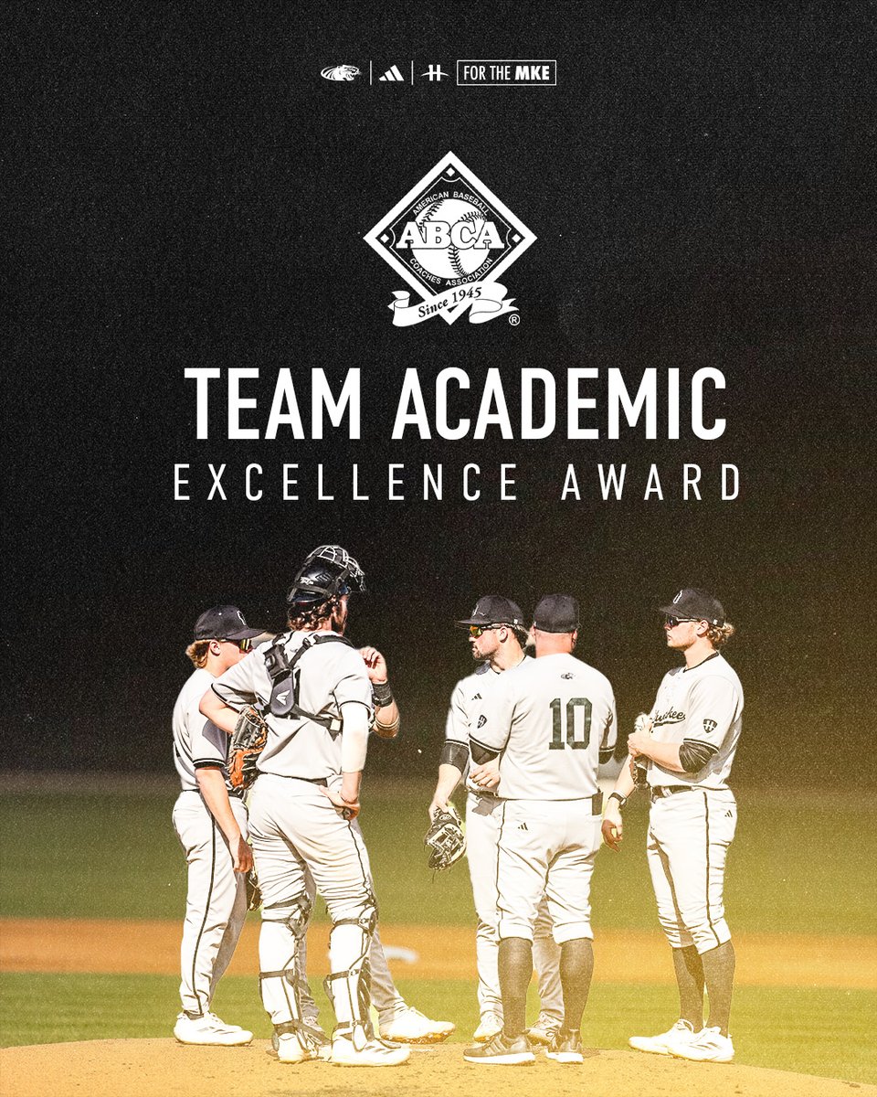 MKE_Baseball's tweet image. Baseball Named Recipient of ABCA Team Academic Excellence Award
🔗 tinyurl.com/ywesydtp
#ForTheMKE | #MKEBaseball
