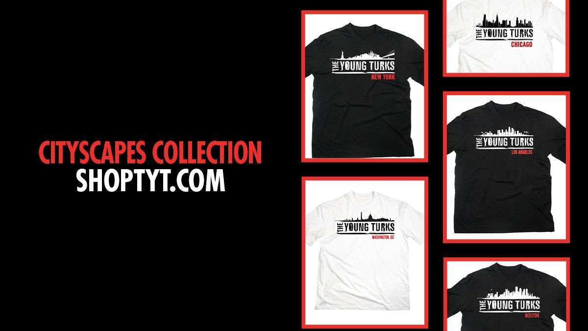 TheYoungTurks's tweet image. Rep your city with pride! Available at shoptyt.com.