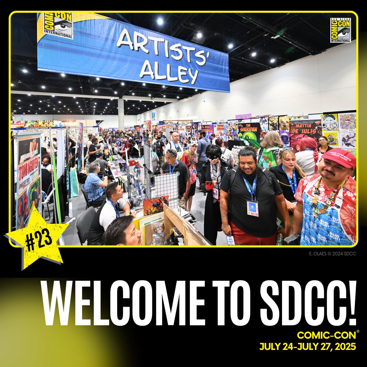 Comic-Con 2025 is here and we’re so glad you’re part of it. Open the app to explore panels, events, and everything that makes this weekend so special. Your fandom, your energy, your adventure—thank you for being here! bit.ly/4lLelOB