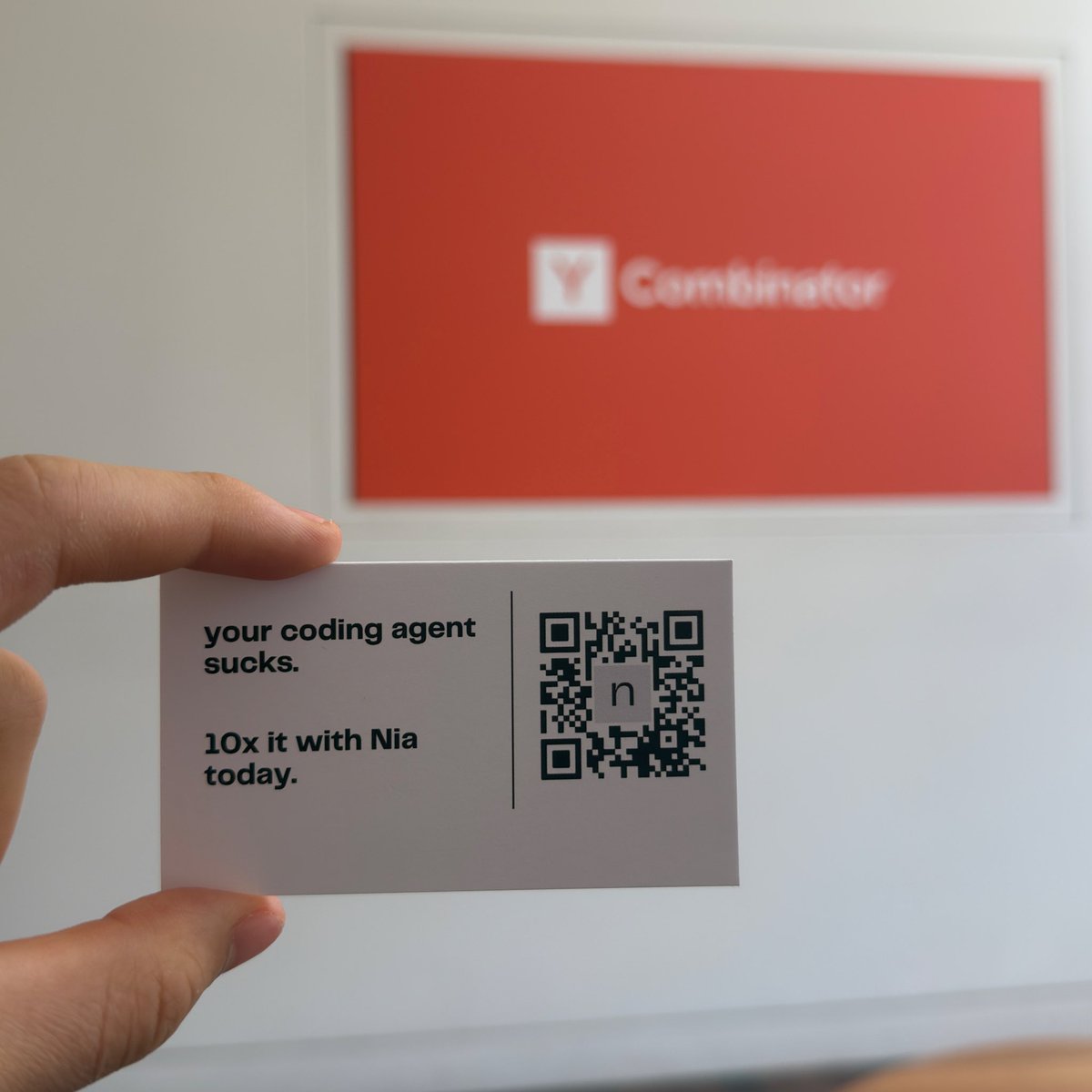 arlanrakh's tweet image. nia will conquer SF, starting with the @ycombinator office.
try it @ trynia dot ai