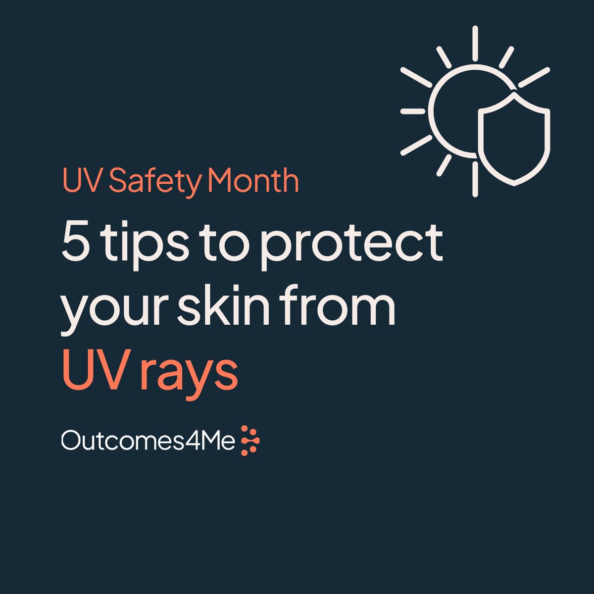 outcomes4me's tweet image. July is UV Safety Month ☀️ Learn why sun protection is essential after a cancer diagnosis and get tips on how to stay sun-safe this summer 👉 bit.ly/3TF16CJ
#sunsafe #sunprotection #uvrays #uvsafetymonth #cancersupport #cancercare #digitalhealth