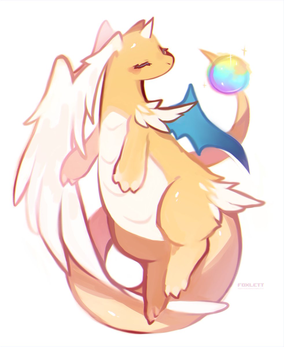 mega dragonite doodle
