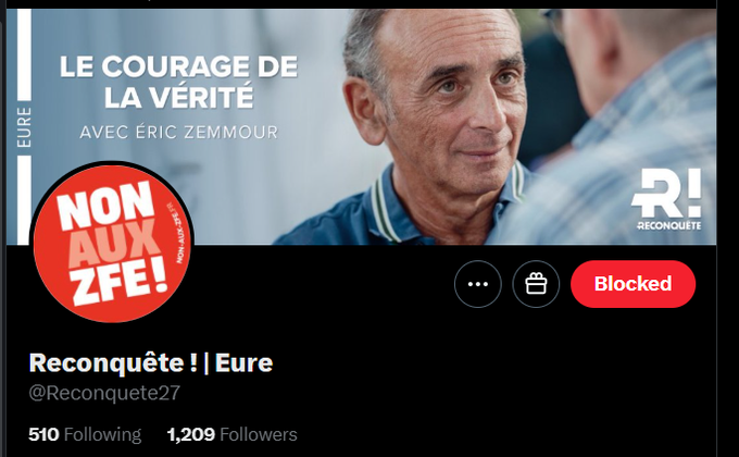 Abonné et RT
Blocage de l'ancien compte il faut diffuser large...