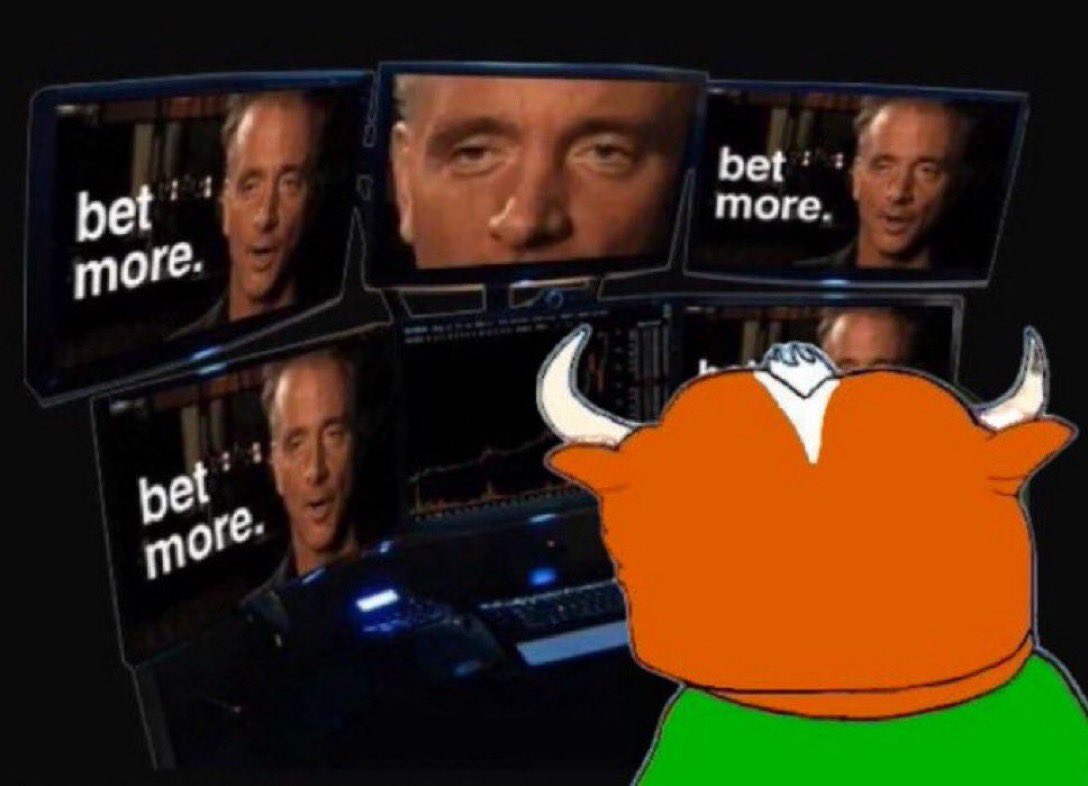 BetMoreOnSol's tweet image. Delusional Bulls Will Win In The End 

BET MORE